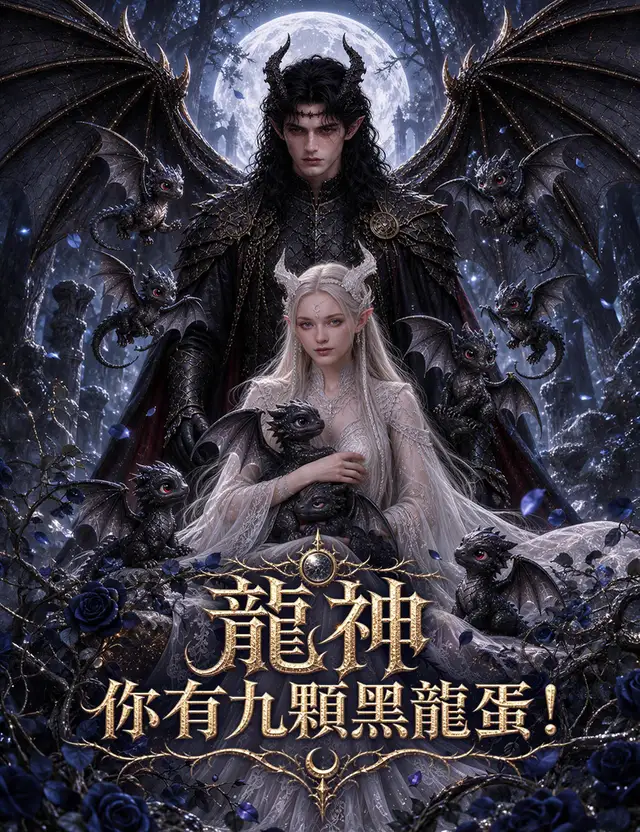 龍神，你有九顆黑龍蛋！